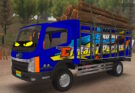 Livery tampomas Truck simulator indonesia.
