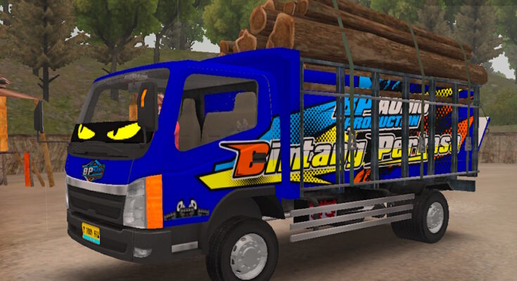 Livery tampomas Truck simulator indonesia.