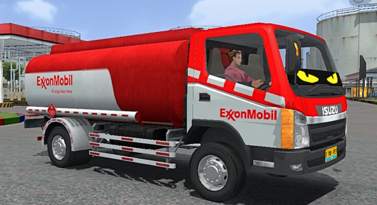 Livery tampomas Truck simulator indonesia.