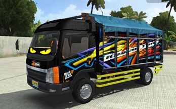 Livery tampomas Truck simulator indonesia.