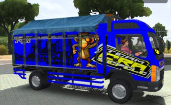 Livery tampomas Truck simulator indonesia.