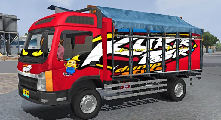 Livery tampomas Truck simulator indonesia.