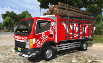 Livery tampomas Truck simulator indonesia.